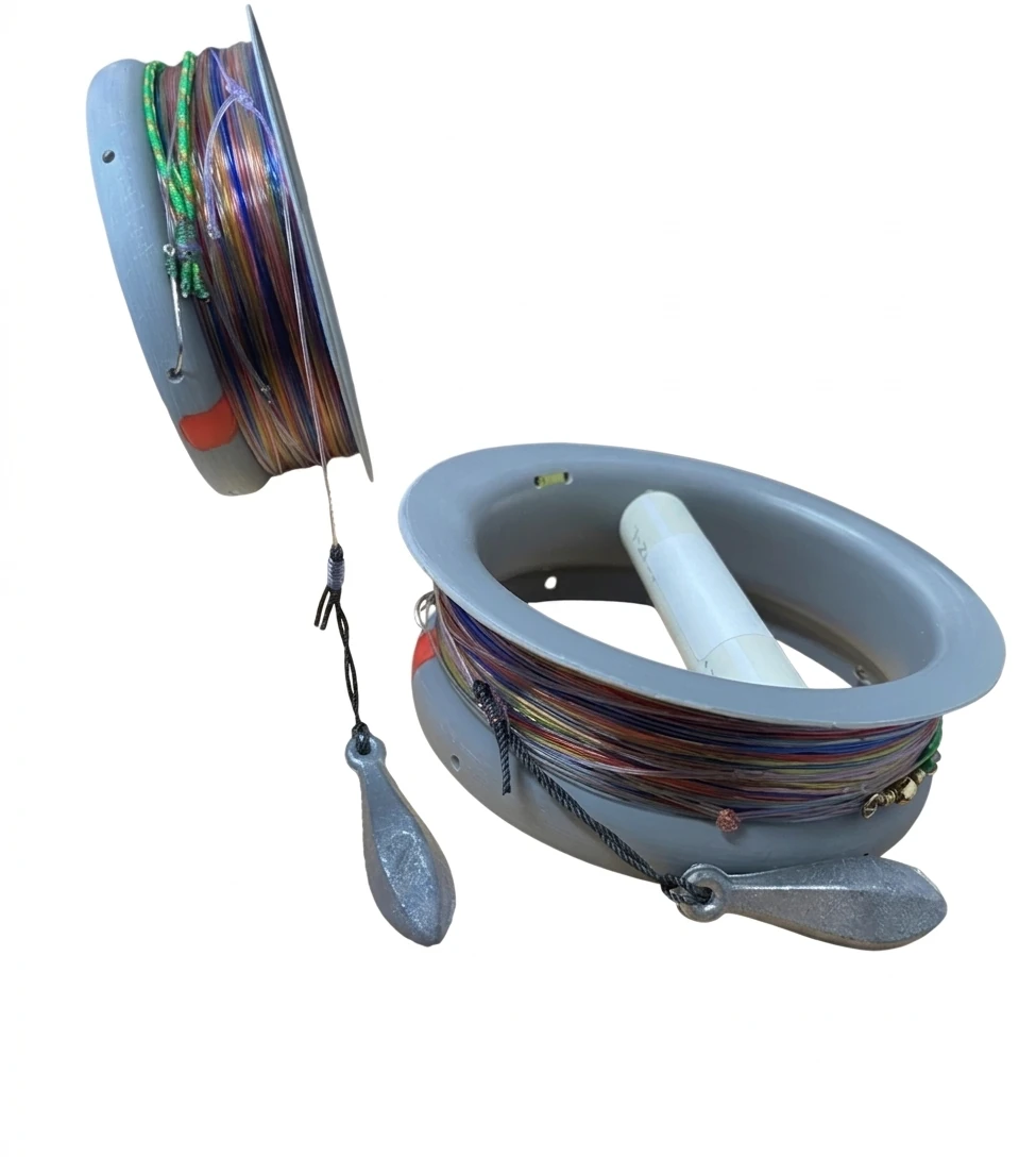 BOLEADOR PARA MUELLE 50MT NYLON #0.80 PLOMO 2OZ
